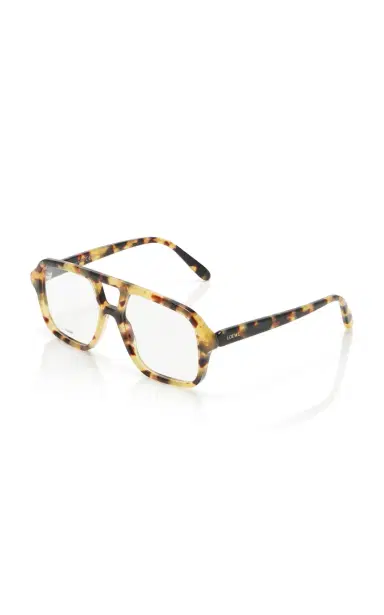 Loewe Slim Square-Frame Acetate Optical Glasses | Thumbnail 3 Loewe Slim Square-Frame Acetate Optical Glasses | Thumbnail 3