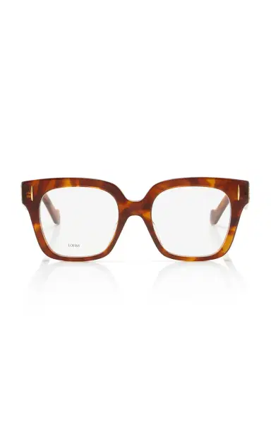 Loewe Anagram Square-Frame Acetate Optical Glasses | Thumbnail 1 Loewe Anagram Square-Frame Acetate Optical Glasses | Thumbnail 1
