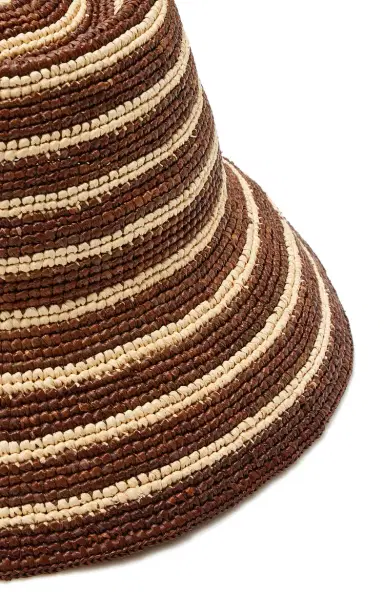JANESSA LEONE Felix Raffia Straw Hat | Thumbnail 3 JANESSA LEONE Felix Raffia Straw Hat | Thumbnail 3