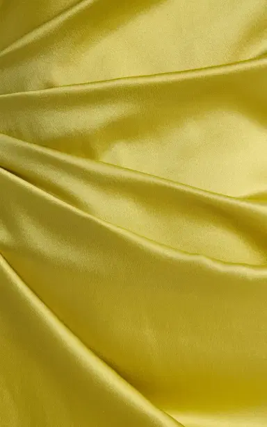 Staud Adriana Draped Silk-Blend Mini Dress | Thumbnail 6
