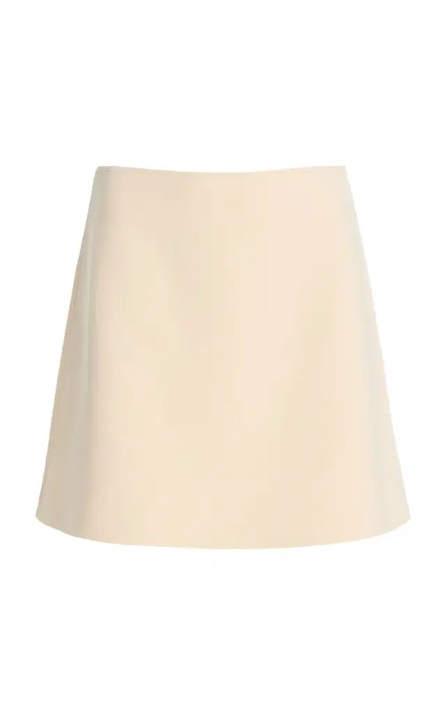 BIRROT Exclusive Lay3 Crepe Mini Skirt