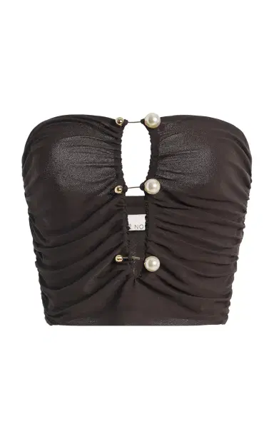 Moré Noir Goya Strapless Jersey Top | Thumbnail 7 Moré Noir Goya Strapless Jersey Top | Thumbnail 7