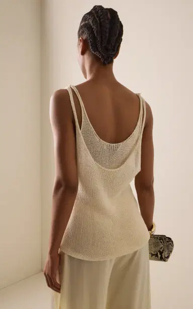 Aisling Camps Flip Cotton-Blend Tank Top | Thumbnail 4 Aisling Camps Flip Cotton-Blend Tank Top | Thumbnail 4