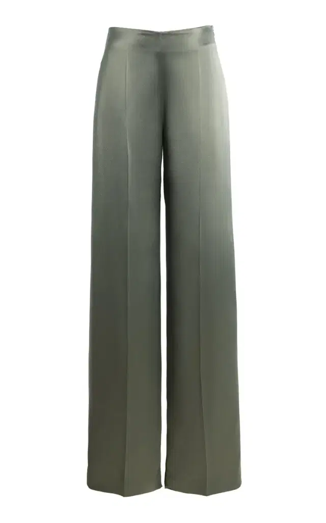 SEV Wide-Leg Satin Pants