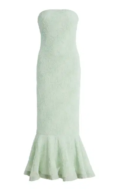 ROTATE Flower Mesh Flounce Dress | Thumbnail 1