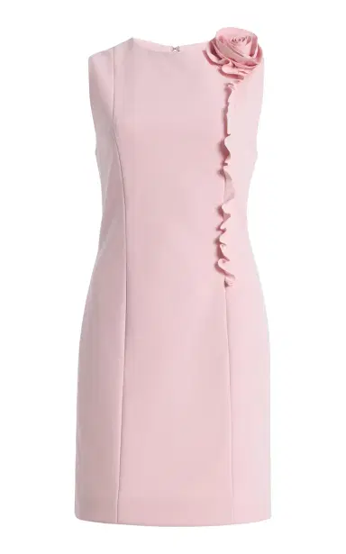 ROTATE Flower Crepe Mini Dress | Thumbnail 1