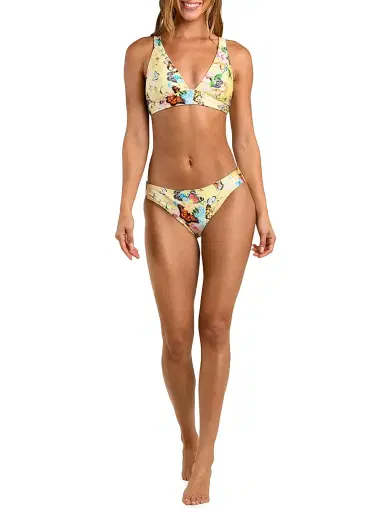 L'Agence Women's Nicole Garden Butterflies Bikini Bottom - Size XL | Thumbnail 2 L'Agence Women's Nicole Garden Butterflies Bikini Bottom - Size XL | Thumbnail 2