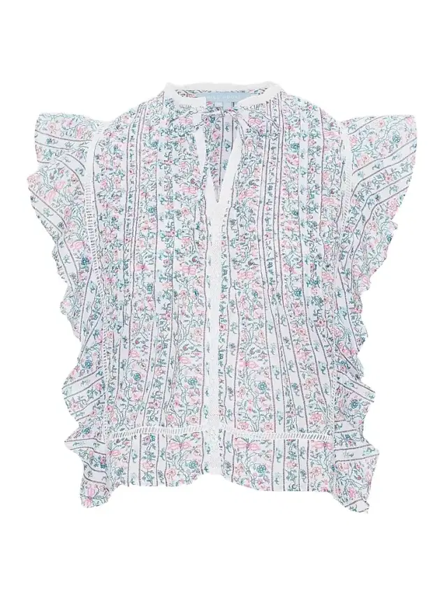 Women's The Ramona Top - White Etched