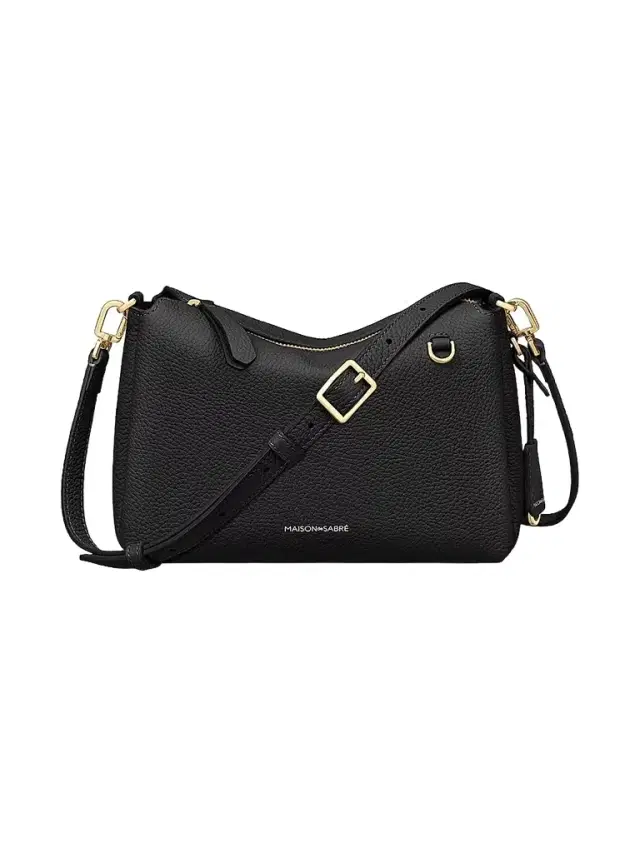 Maison de Sabre Women's The Soft Trio Crossbody Bag - Black Caviar
