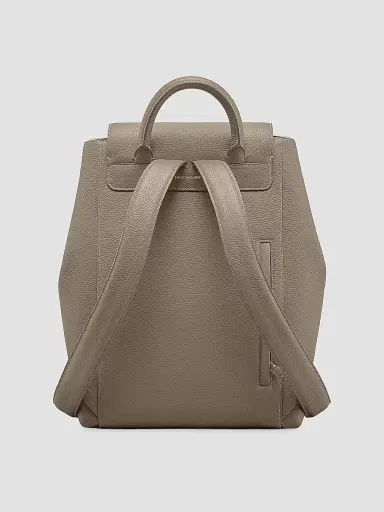 MAISON de SABRÉ Women's Large Leather Soft Backpack - Cashmere Clay | Thumbnail 6 MAISON de SABRÉ Women's Large Leather Soft Backpack - Cashmere Clay | Thumbnail 6