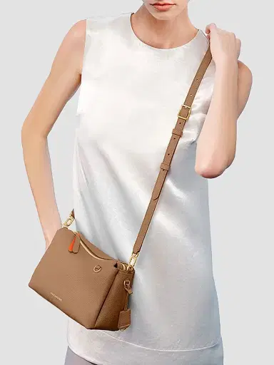 MAISON de SABRÉ Women's The Soft Trio Crossbody Bag - Sandstone Brown | Thumbnail 2