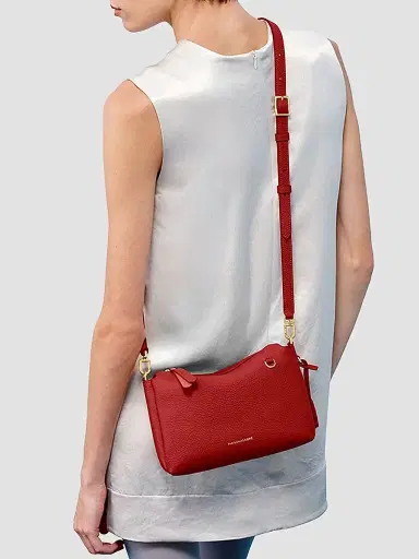 MAISON de SABRÉ Women's The Soft Trio Crossbody Bag - Brick Red | Thumbnail 3 MAISON de SABRÉ Women's The Soft Trio Crossbody Bag - Brick Red | Thumbnail 3