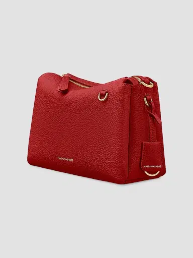 MAISON de SABRÉ Women's The Soft Trio Crossbody Bag - Brick Red | Thumbnail 4 MAISON de SABRÉ Women's The Soft Trio Crossbody Bag - Brick Red | Thumbnail 4