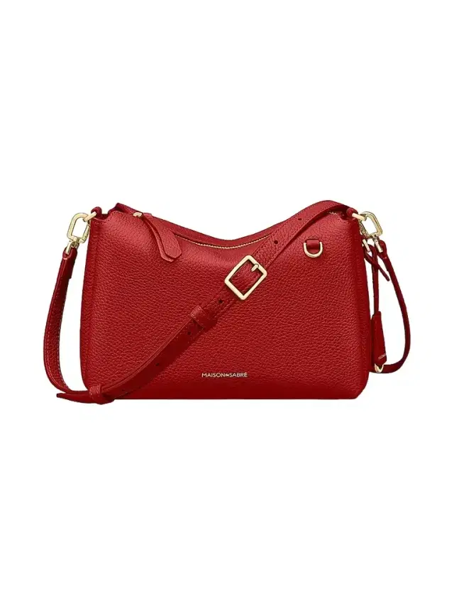 Maison de Sabre Women's The Soft Trio Crossbody Bag - Brick Red