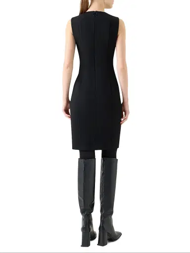 Akris punto Women's Colorblocked Stretch-Jersey Knee-Length Dress | Thumbnail 5 Akris punto Women's Colorblocked Stretch-Jersey Knee-Length Dress | Thumbnail 5