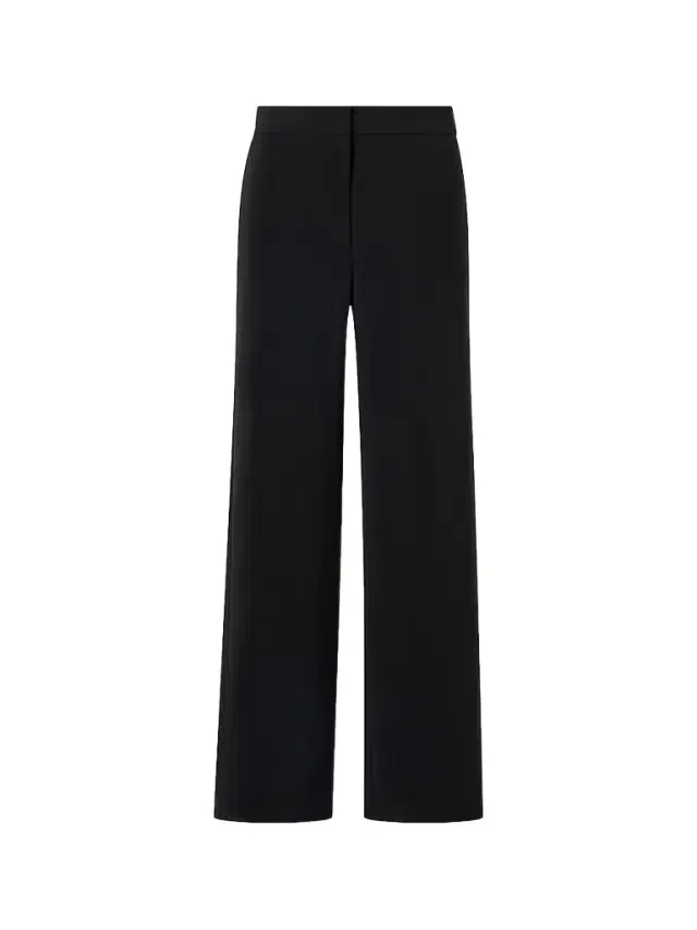 Akris punto Women's Marlon Wide-Leg Crop Pants - Black