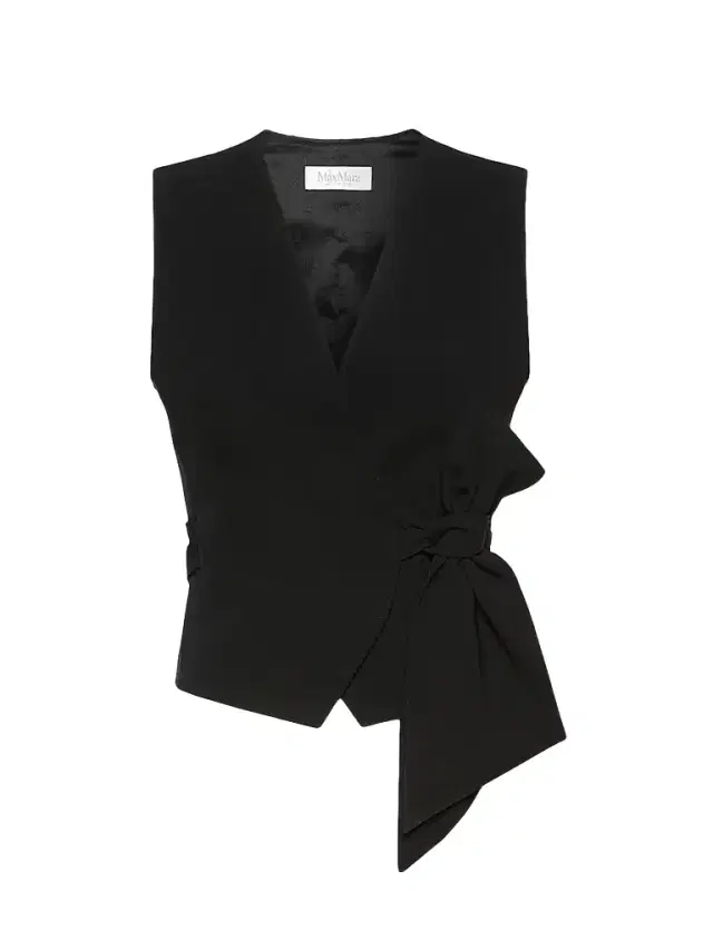 Women's Compact Cady Cropped Gilet - Black