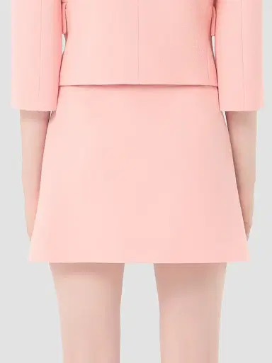 Valentino Garavani Women's Mini Skirt in Wool Crepe | Thumbnail 5 Valentino Garavani Women's Mini Skirt in Wool Crepe | Thumbnail 5