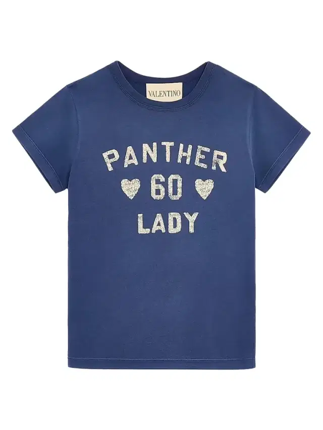 Valentino Garavani Women's Printed Cotton T-Shirt - Blue Birch