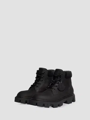 Moncler Men's Peak City Boots in Nubuck & Suede | Thumbnail 2 Moncler Men's Peak City Boots in Nubuck & Suede | Thumbnail 2