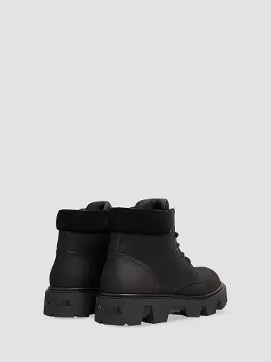 Moncler Men's Peak City Boots in Nubuck & Suede | Thumbnail 3 Moncler Men's Peak City Boots in Nubuck & Suede | Thumbnail 3