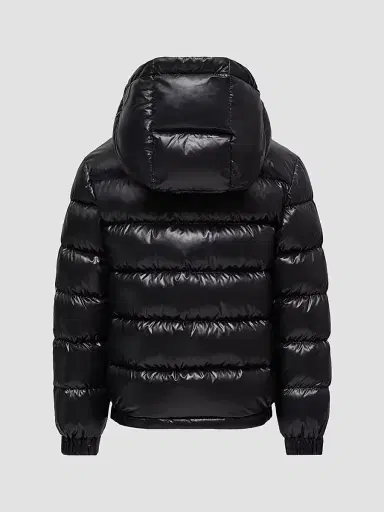Moncler Little Boy's & Boy's New Aubert Puffer Jacket - Black | Thumbnail 2