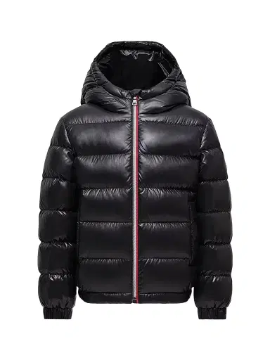 Moncler Little Boy's & Boy's New Aubert Puffer Jacket - Black | Thumbnail 1