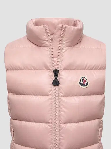 Moncler Little Girl's & Girl's Ghany Puffer Vest - Pink | Thumbnail 3