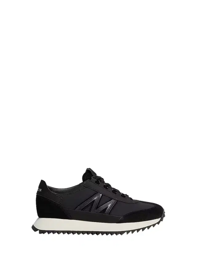 Moncler Men's Pacey2 Sneakers in Suede and Nubuck - Black