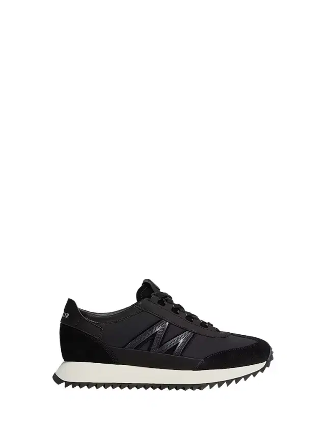 Moncler Women's Sneakers in Suede and Nubuck - Black