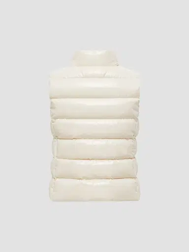 Moncler Little Girl's & Girl's Ghany Puffer Vest - White | Thumbnail 2