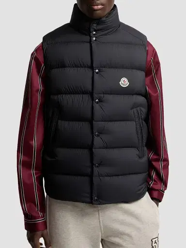 Moncler Men's Tibb Puffer Vest - Blue | Thumbnail 2