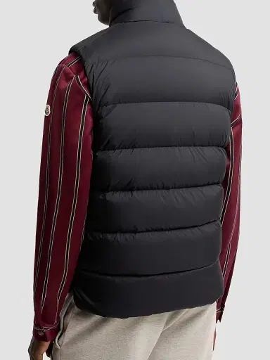 Moncler Men's Tibb Puffer Vest - Blue | Thumbnail 3