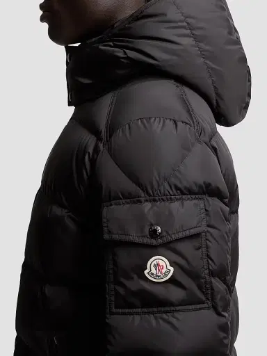Moncler Men's Maya Puffer Jacket - Black - Size XXXXL | Thumbnail 4 Moncler Men's Maya Puffer Jacket - Black - Size XXXXL | Thumbnail 4