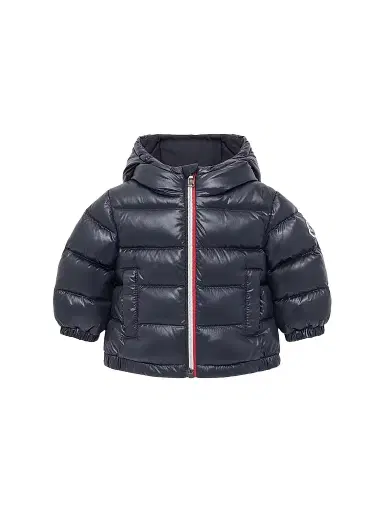 Moncler Baby Boy's & Little Boy's New Aubert Puffer Jacket - Navy Blue | Thumbnail 1
