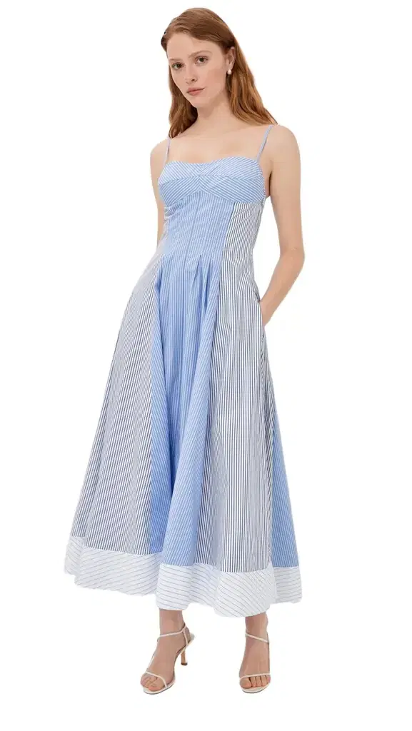 Simkhai Chamberlain Cotton Midi Dress