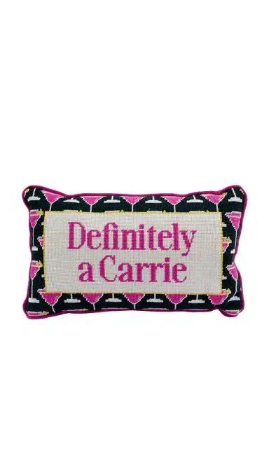 Furbish Studio Carrie Needlepoint Pillow | Thumbnail 1 Furbish Studio Carrie Needlepoint Pillow | Thumbnail 1