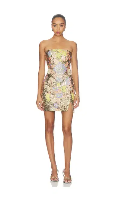 Nadine Merabi Leila Floral Dress | Thumbnail 2 Nadine Merabi Leila Floral Dress | Thumbnail 2