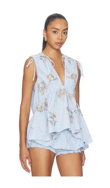 AKNVAS Lamia Poplin Top | Thumbnail 2