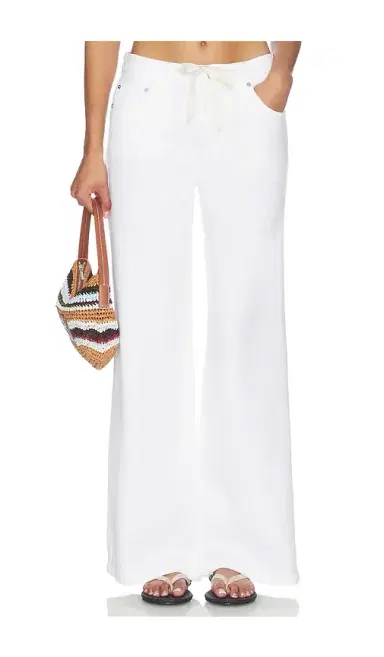 Pistola Jadyn Low Slung Palazzo Jeans With Drawcord | Thumbnail 1