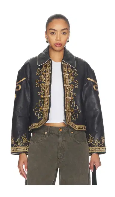 Free People x We The Free Lana Leather Jacket | Thumbnail 1