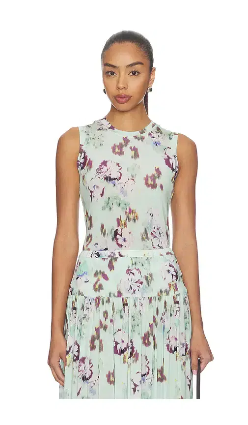 Ines Sleeveless Jersey Top