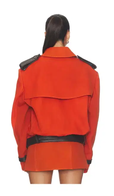 LaQuan Smith Double Breasted Cropped Coat | Thumbnail 3 LaQuan Smith Double Breasted Cropped Coat | Thumbnail 3