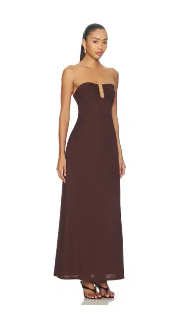 SEVEN WONDERS Martha Strapless Maxi Dress | Thumbnail 2 SEVEN WONDERS Martha Strapless Maxi Dress | Thumbnail 2