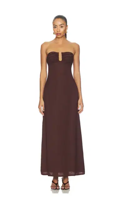 SEVEN WONDERS Martha Strapless Maxi Dress | Thumbnail 1 SEVEN WONDERS Martha Strapless Maxi Dress | Thumbnail 1