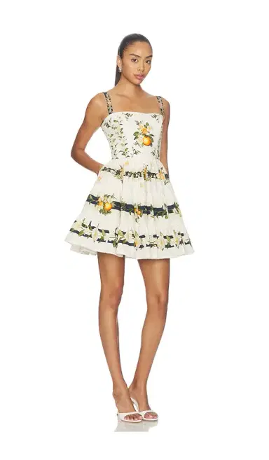 Agua by Agua Bendita Lima Mini Valle Dress | Thumbnail 2 Agua by Agua Bendita Lima Mini Valle Dress | Thumbnail 2