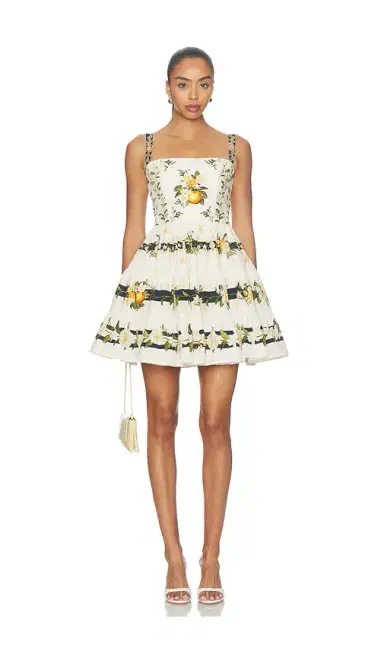 Agua by Agua Bendita Lima Mini Valle Dress | Thumbnail 1 Agua by Agua Bendita Lima Mini Valle Dress | Thumbnail 1