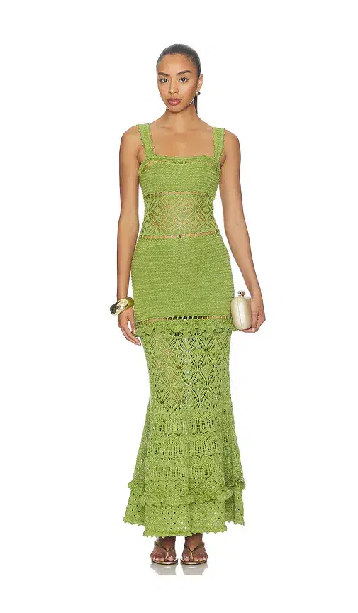 retrofete Winona Crochet Dress