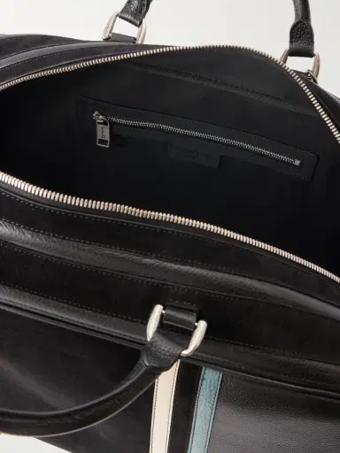 Enfants Riches Déprimés Barnett Striped Leather Weekend Bag - Men | Thumbnail 6
