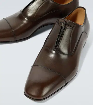 Christian Louboutin Greghost leather Oxford shoes | Thumbnail 3
